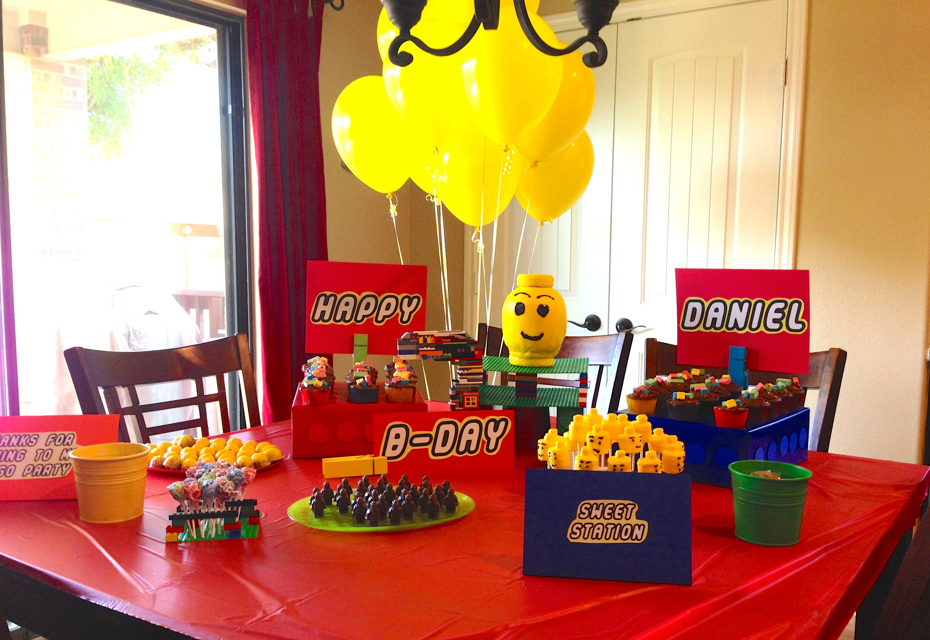tematica lego para cumpleaños