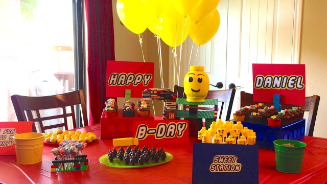 Ideas para cumpleaños: Lego