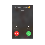 call from the school nurse
